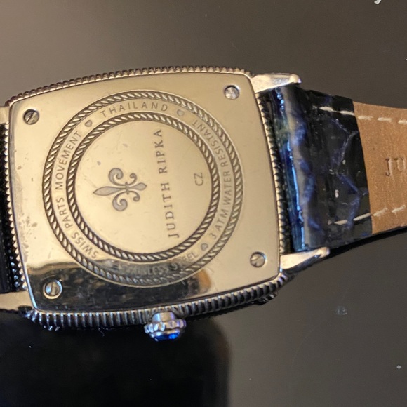 Judith Ripka Blue and Silver Watch - Picture 6 of 7